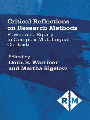 cover image of Critical Reflections on Research Methods